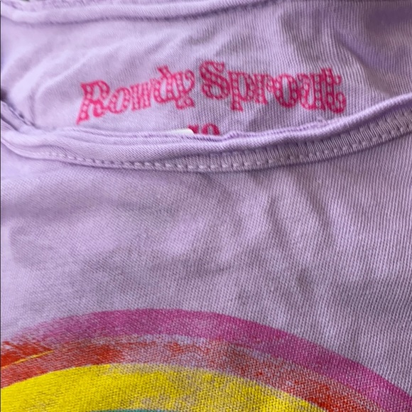 WATERFALLS RUFFLE TEE - Picture 2 of 2